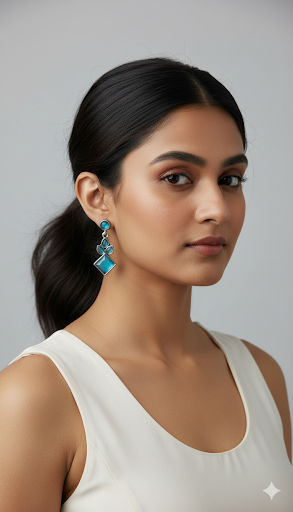 Creostyle Traditional Jhumka Earrings for Women & Girls | Designer Engagement Jhumki Earrings | Ethnic Partywear Earrings